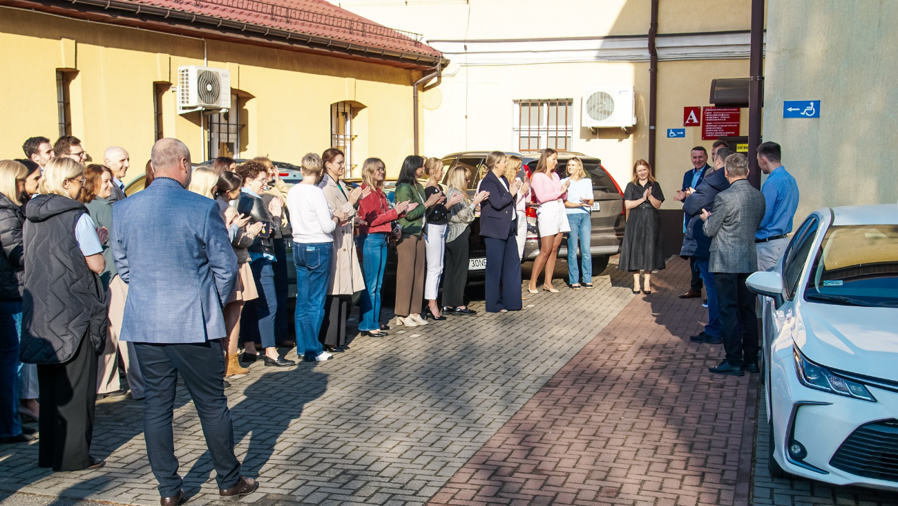 Przejechał miliony kilometrów. Dziś żegnali go wszyscy pracownicy urzędu