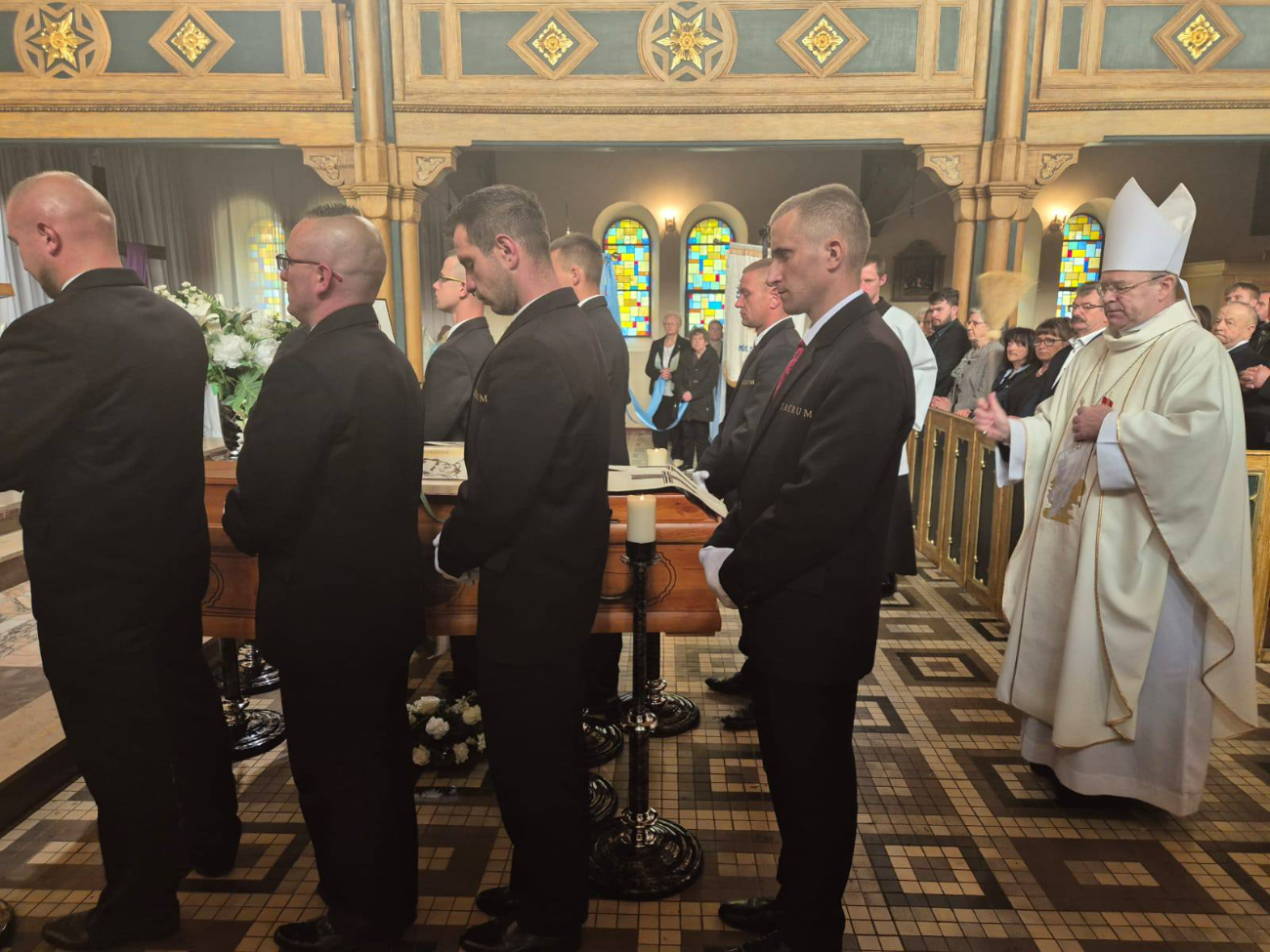 Ostatnie pożegnanie Proboszcza