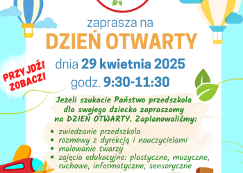 Dzień otwarty w Przedszkolu Bajka