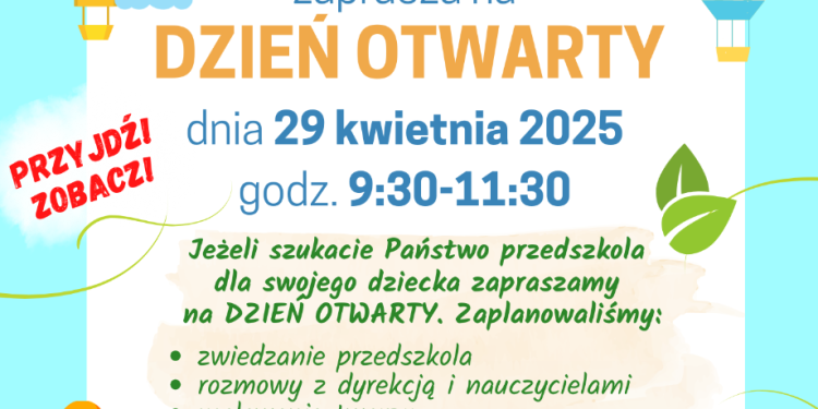 Dzień otwarty w Przedszkolu Bajka