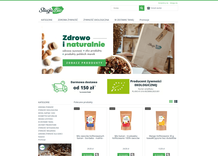 Dlaczego sklep ze zdrową żywnością online to wygodne i zdrowe rozwiązanie?