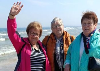 Spędzili cudowny tydzień nad morzem