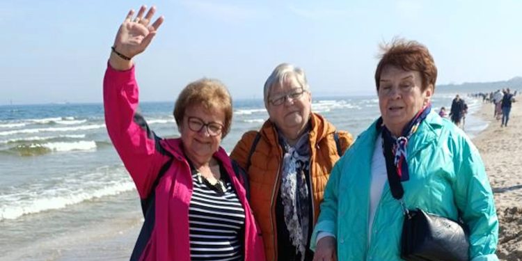 Spędzili cudowny tydzień nad morzem