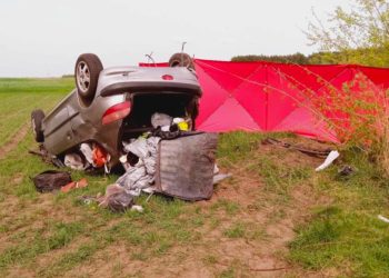 Poważny wypadek pod Zagórowem. „Nie powinien zasiąść za kierownicę”