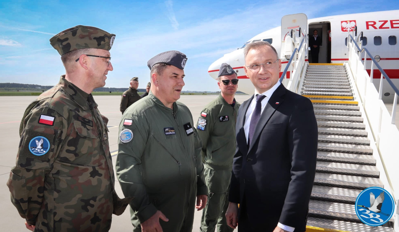 Prezydent był wczoraj w naszym powiecie