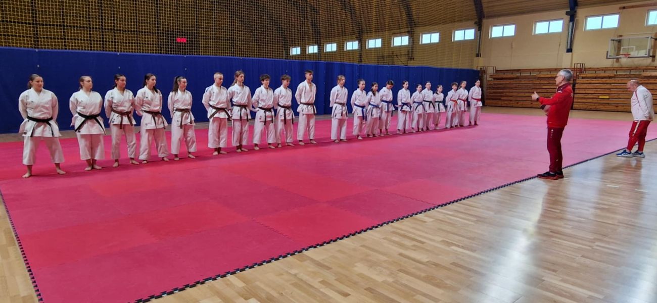 Wziął udział w zgrupowaniu kadry