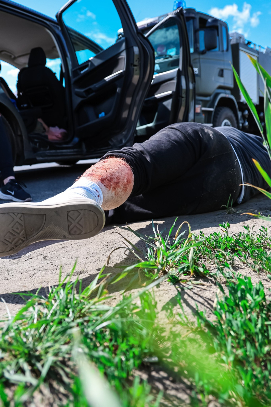 Wszystkie służby interweniowały w Powidzu