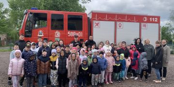 Spotkanie ze strażakami w Młodojewie