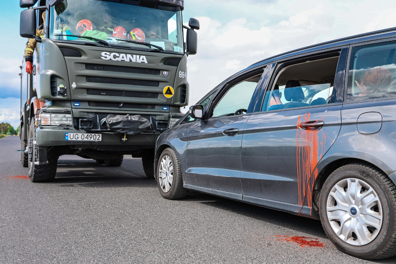 Wszystkie służby interweniowały w Powidzu