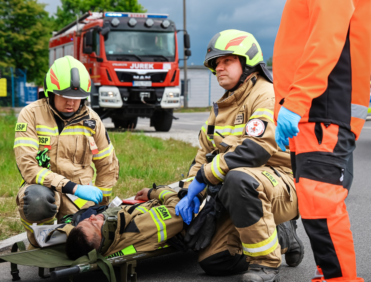Wszystkie służby interweniowały w Powidzu