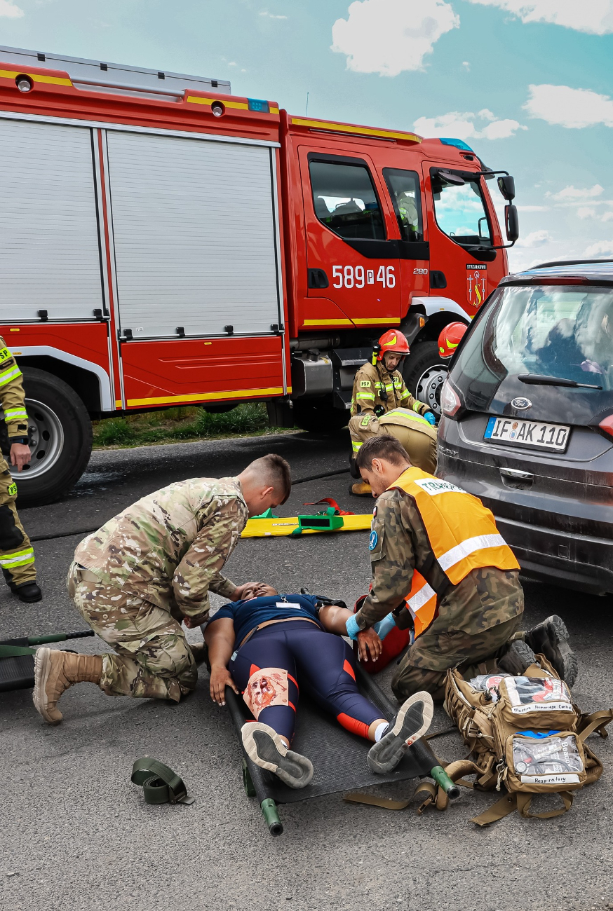 Wszystkie służby interweniowały w Powidzu