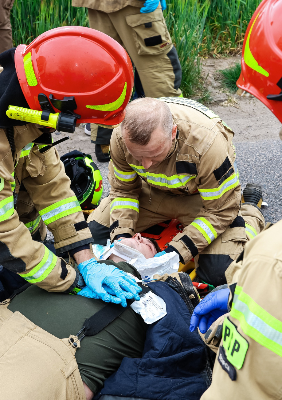 Wszystkie służby interweniowały w Powidzu