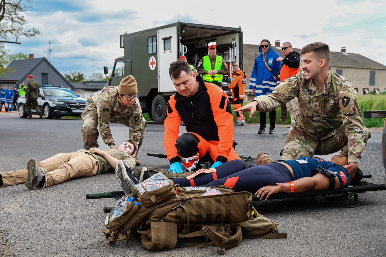 Wszystkie służby interweniowały w Powidzu