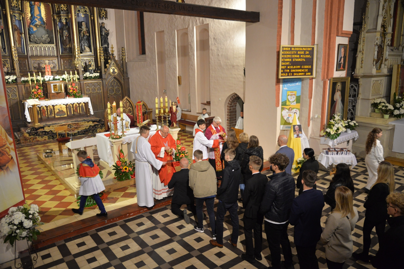 Bierzmowanie w Wawrzyńcu