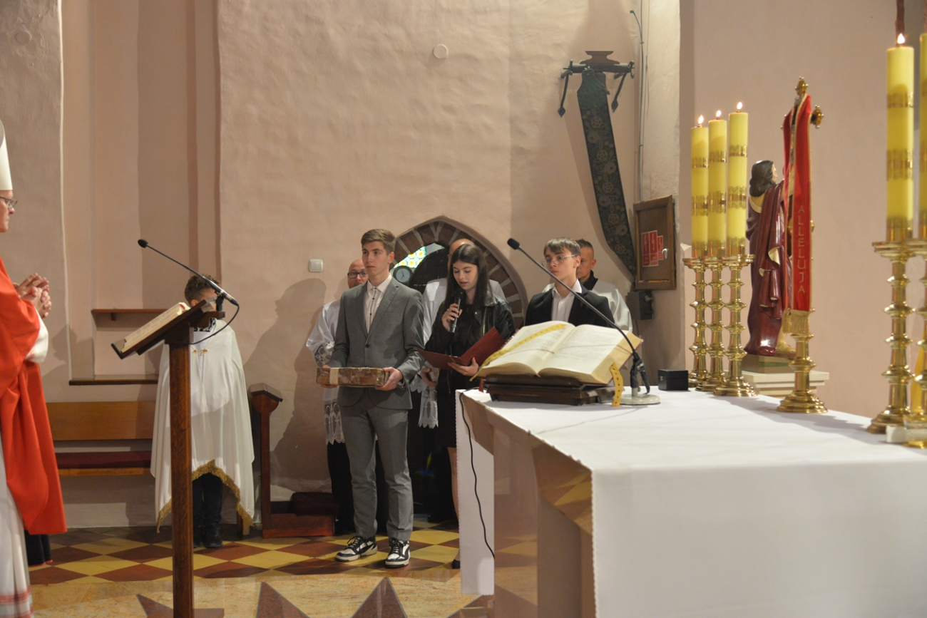 Bierzmowanie w Wawrzyńcu