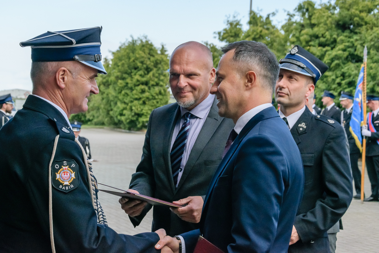 Ze strażakami z Babina świętowała cała gmina ZDJĘCIA