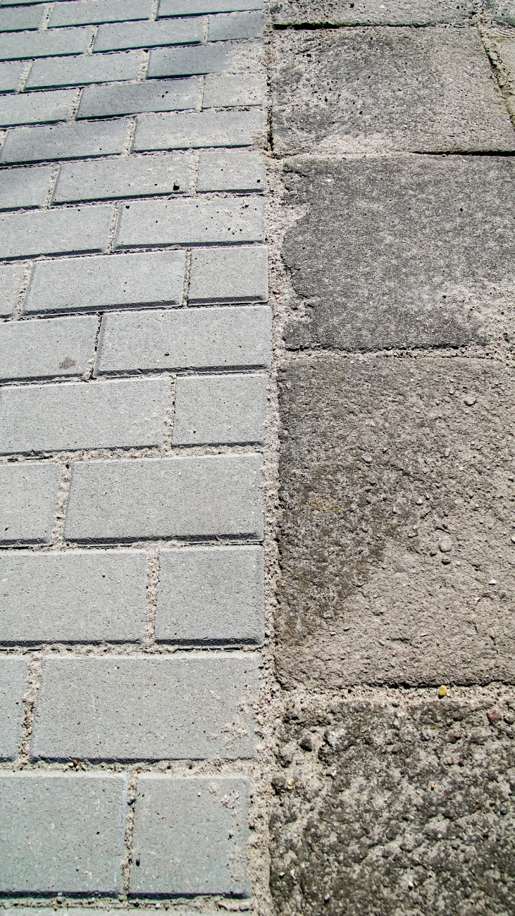 Chodnik w Lądku po remoncie