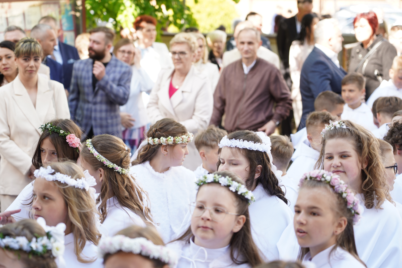Komunia w Strzałkowie ZDJĘCIA