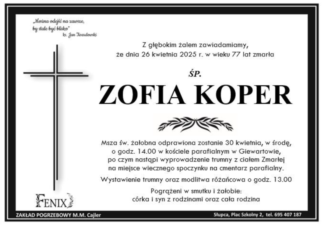 Zofia Koper