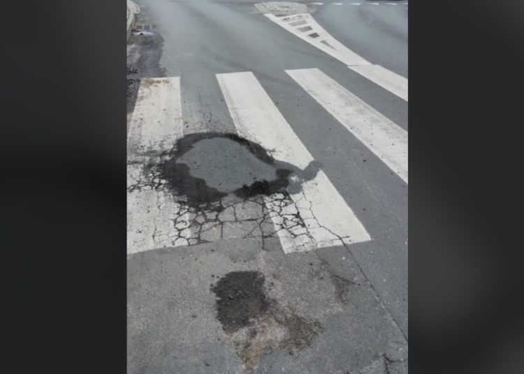 Napisał o wielkiej dziurze. Szybka reakcja urzędu