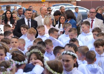 Komunia w Strzałkowie ZDJĘCIA