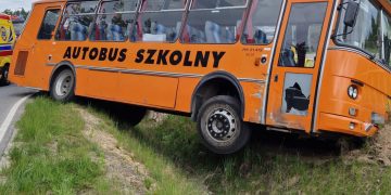 Uczniowie przeżyli chwile strachu. Autobus szkolny miał wypadek