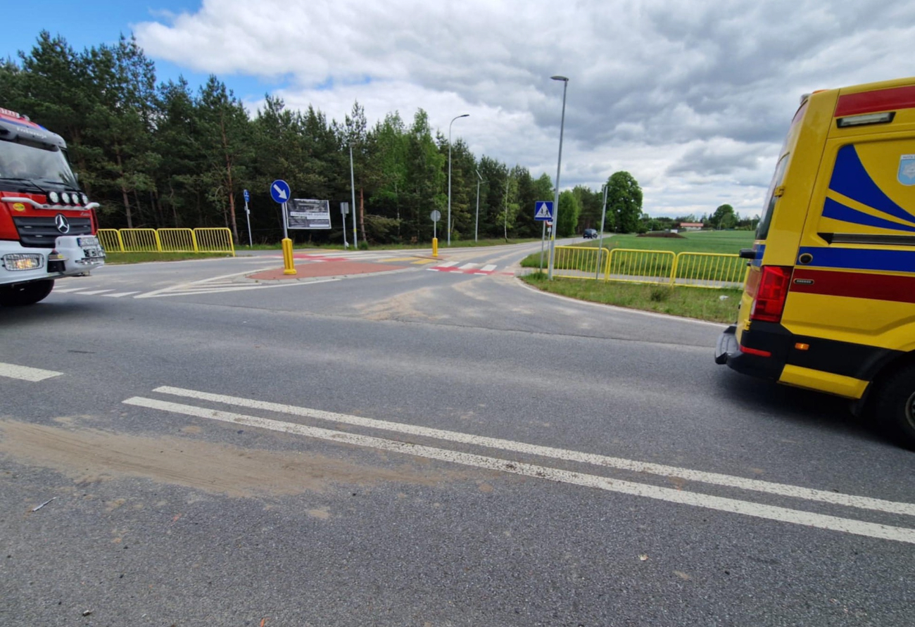 Uczniowie przeżyli chwile strachu. Autobus szkolny miał wypadek