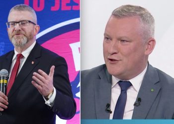 Pyrzyk w TVP o Braunie: Staje się śmiesznym i niebezpiecznym hipokrytą