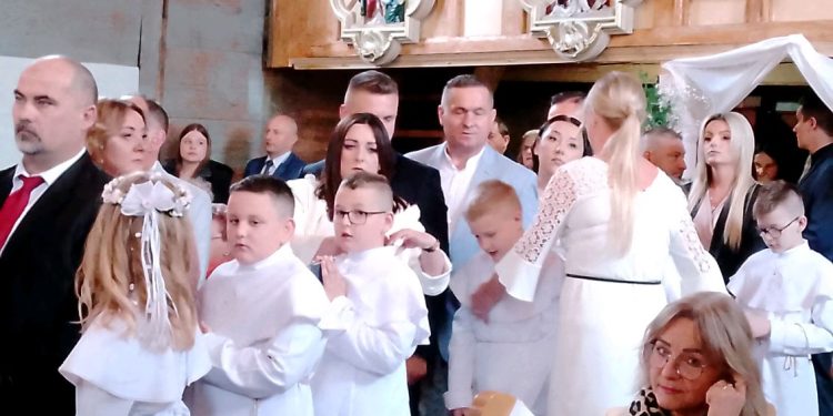 I Komunia św. w Młodojewie