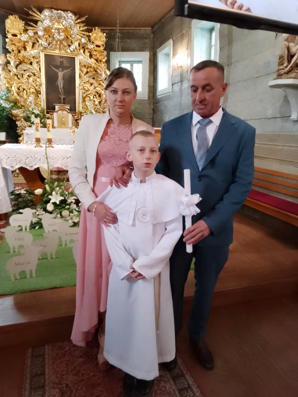 I Komunia św. w Młodojewie