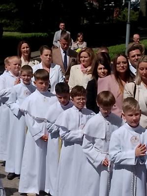 I KOMUNIA ŚW. W LĄDZIE