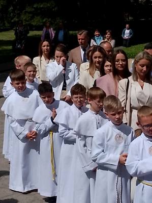 I KOMUNIA ŚW. W LĄDZIE