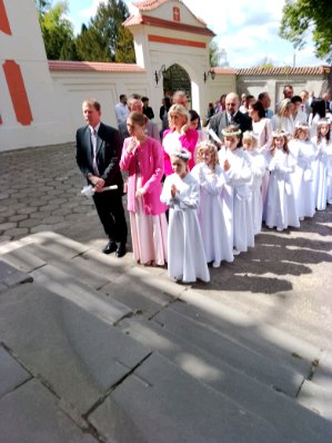 I KOMUNIA ŚW. W LĄDZIE