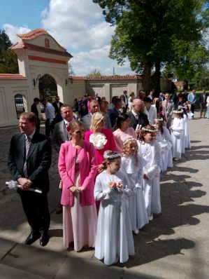 I KOMUNIA ŚW. W LĄDZIE