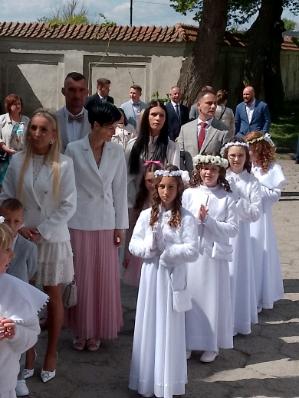 I KOMUNIA ŚW. W LĄDZIE