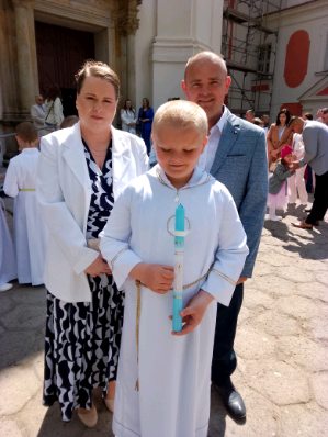 I KOMUNIA ŚW. W LĄDZIE