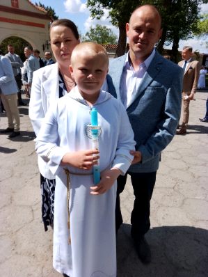 I KOMUNIA ŚW. W LĄDZIE