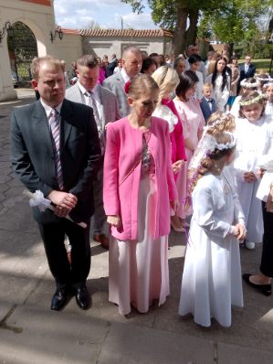 I KOMUNIA ŚW. W LĄDZIE