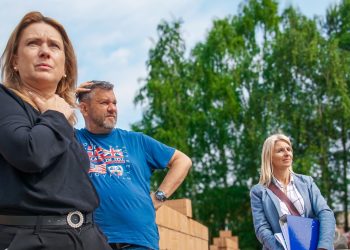 Trwa budowa w Zagórowie. Przeprowadzili rekonesans