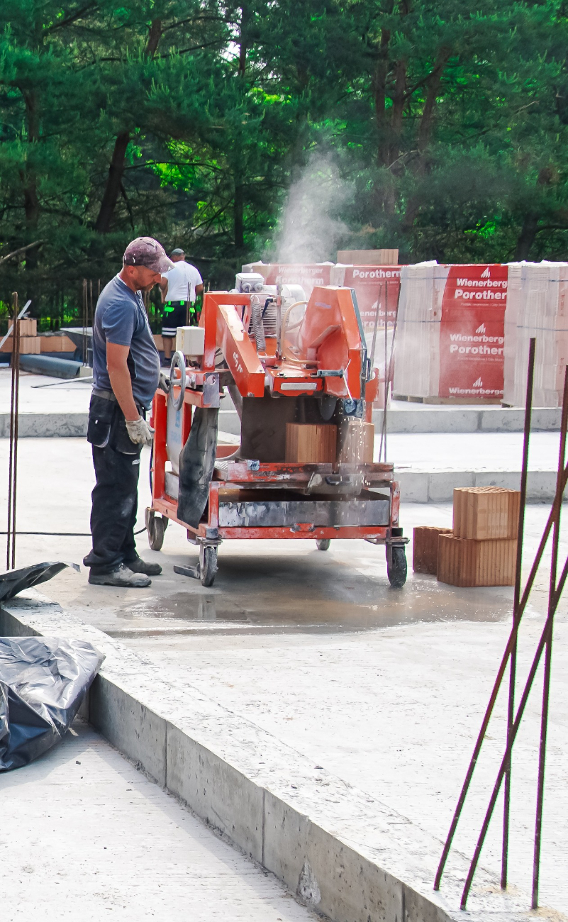Trwa budowa w Zagórowie. Przeprowadzili rekonesans