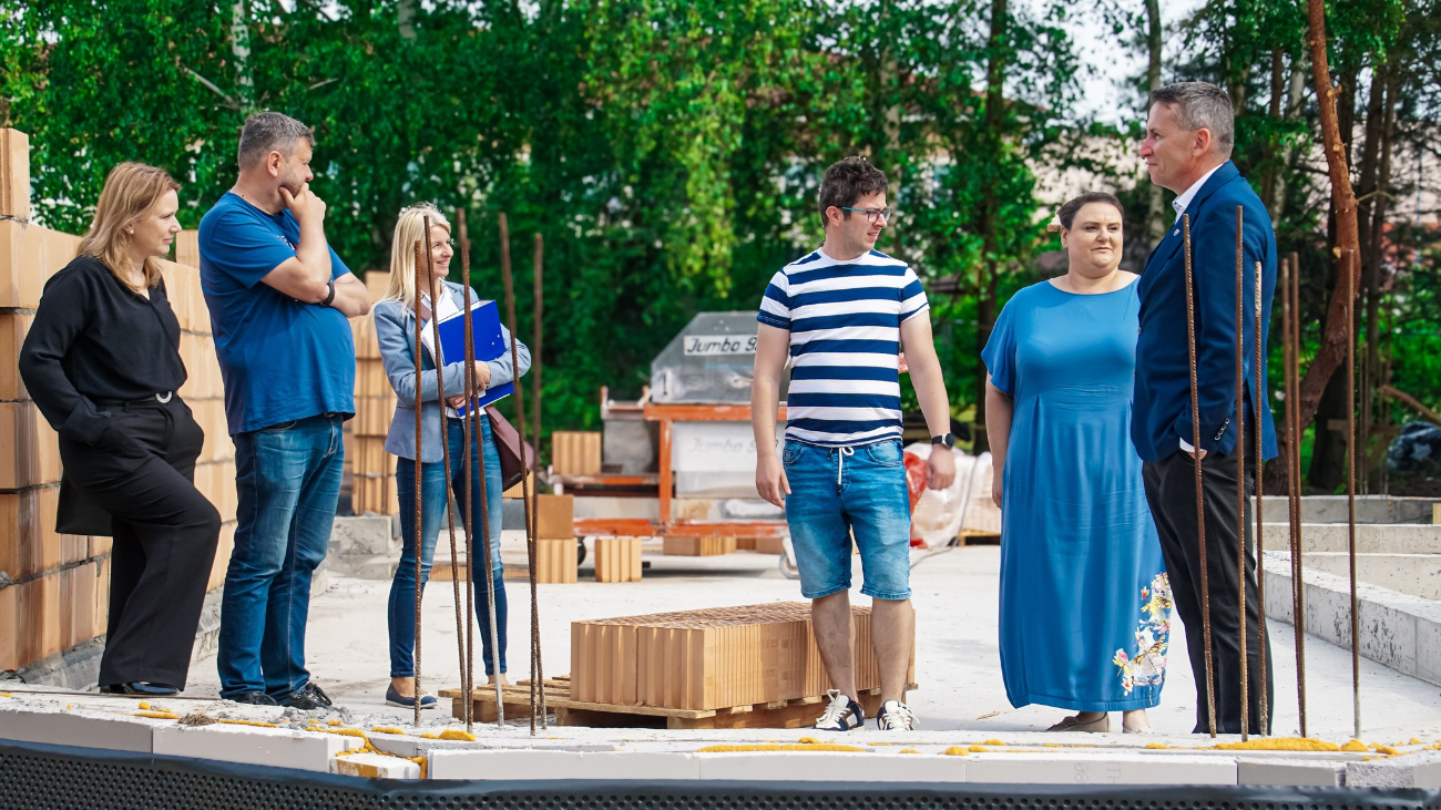 Trwa budowa w Zagórowie. Przeprowadzili rekonesans