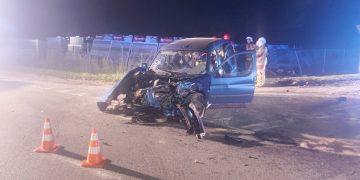 Pięć osób trafiło do szpitala. W akcji nasi strażacy