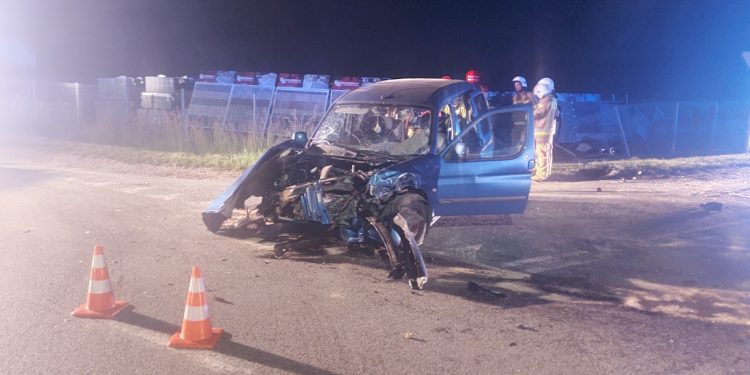 Pięć osób trafiło do szpitala. W akcji nasi strażacy