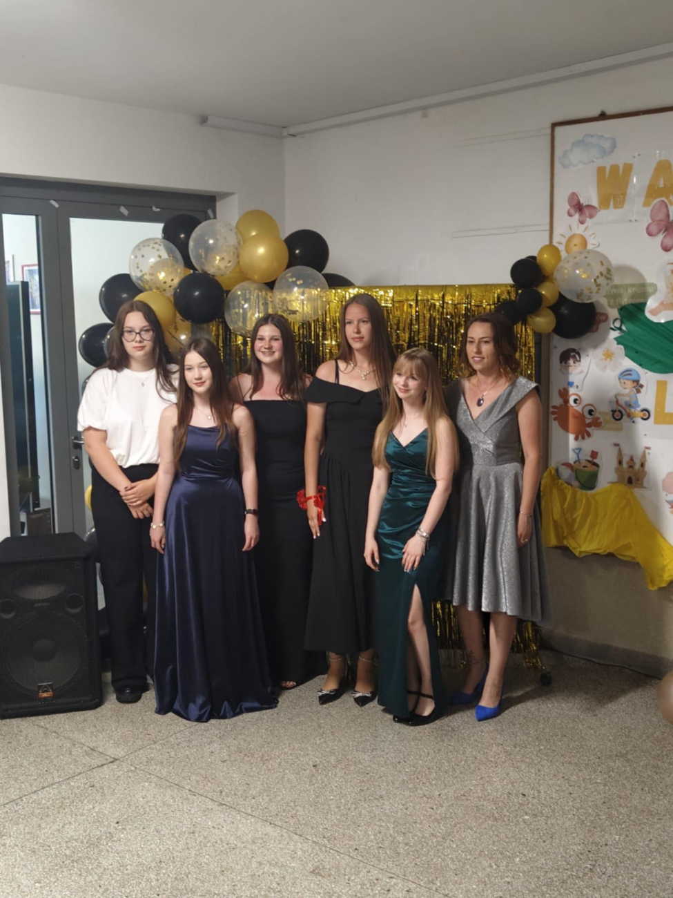 Bal VIII klasy w Ratyniu