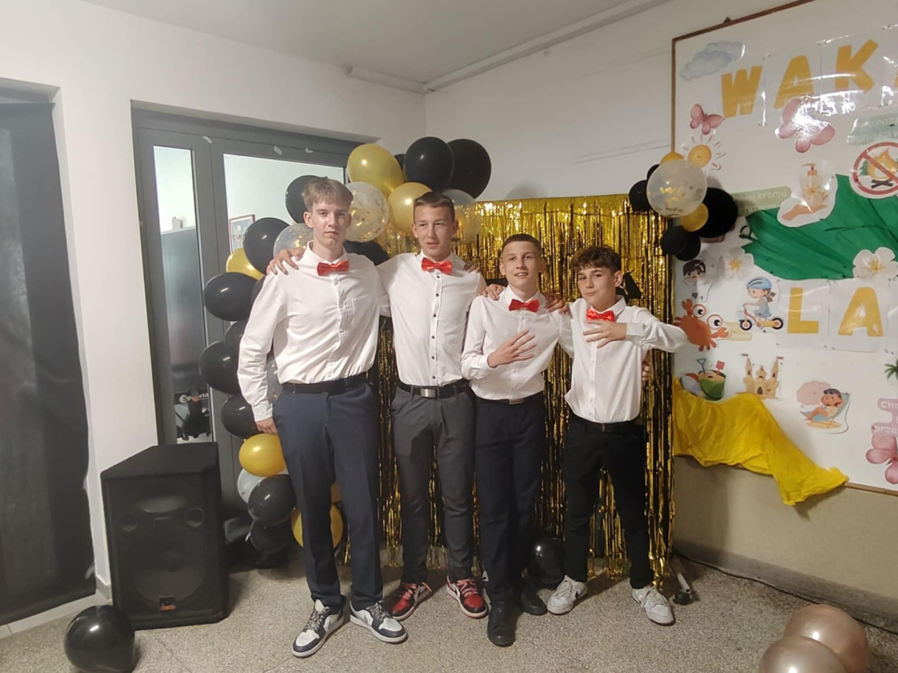 Bal VIII klasy w Ratyniu