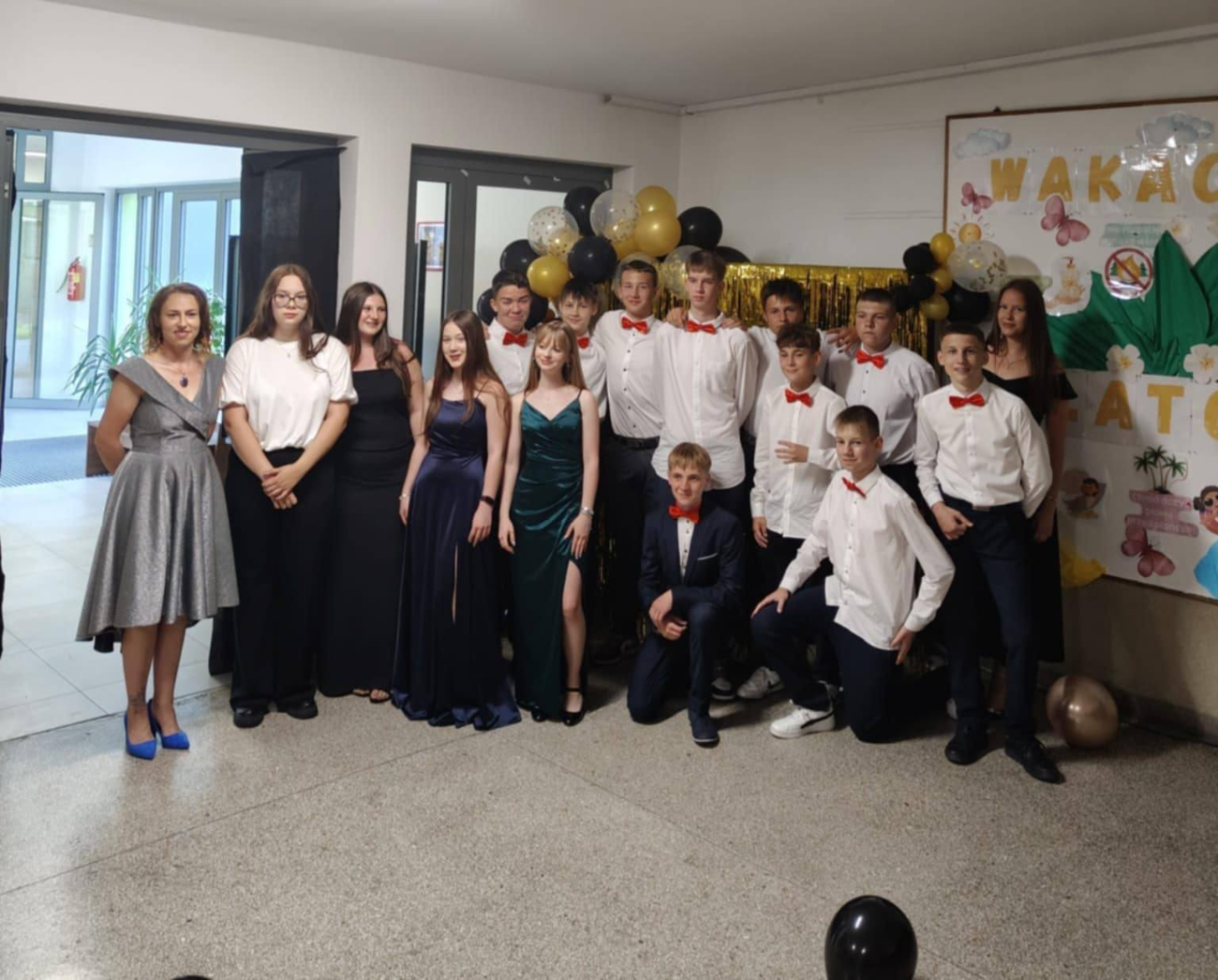 Bal VIII klasy w Ratyniu