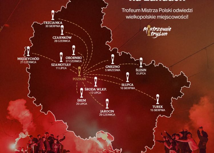 MistrzowieNaLandach. Mistrzowskie trofeum w Słupcy!