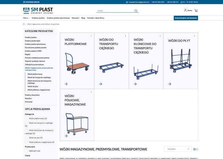 Wózki magazynowe - niezastąpione narzędzia w każdym magazynie