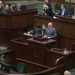 Głosowanie ws. wotum zaufania dla rządu. Słupecki poseł zwraca uwagę na ważną kwestię
