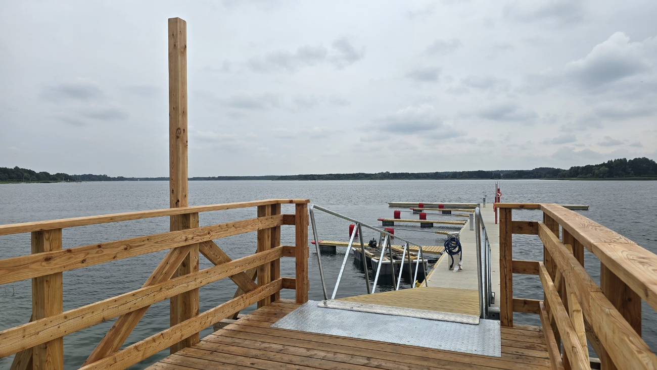 Marina już gotowa. Wójt: Najpiękniejsza w tym zakątku Polski